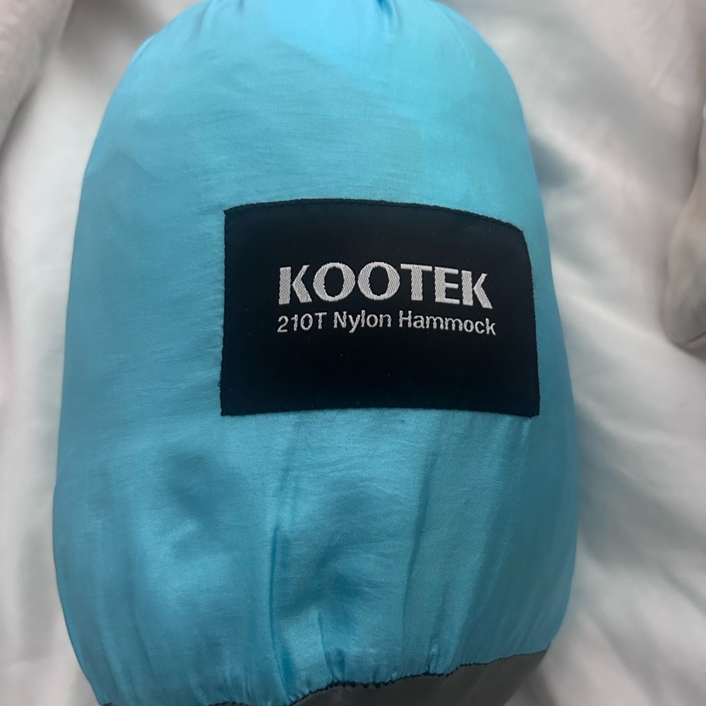 Blue Nylon Hammock